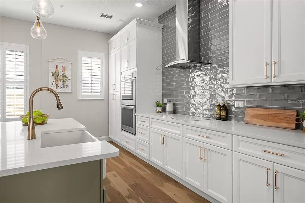 Kitchen design consultation with homeowner